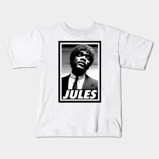 Jules - Portrait retro Kids T-Shirt